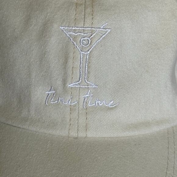 Kate Spade Bundle Martini Drying Mat Women’s D&Y Baseball Cap White Embroidery - Picture 5 of 16